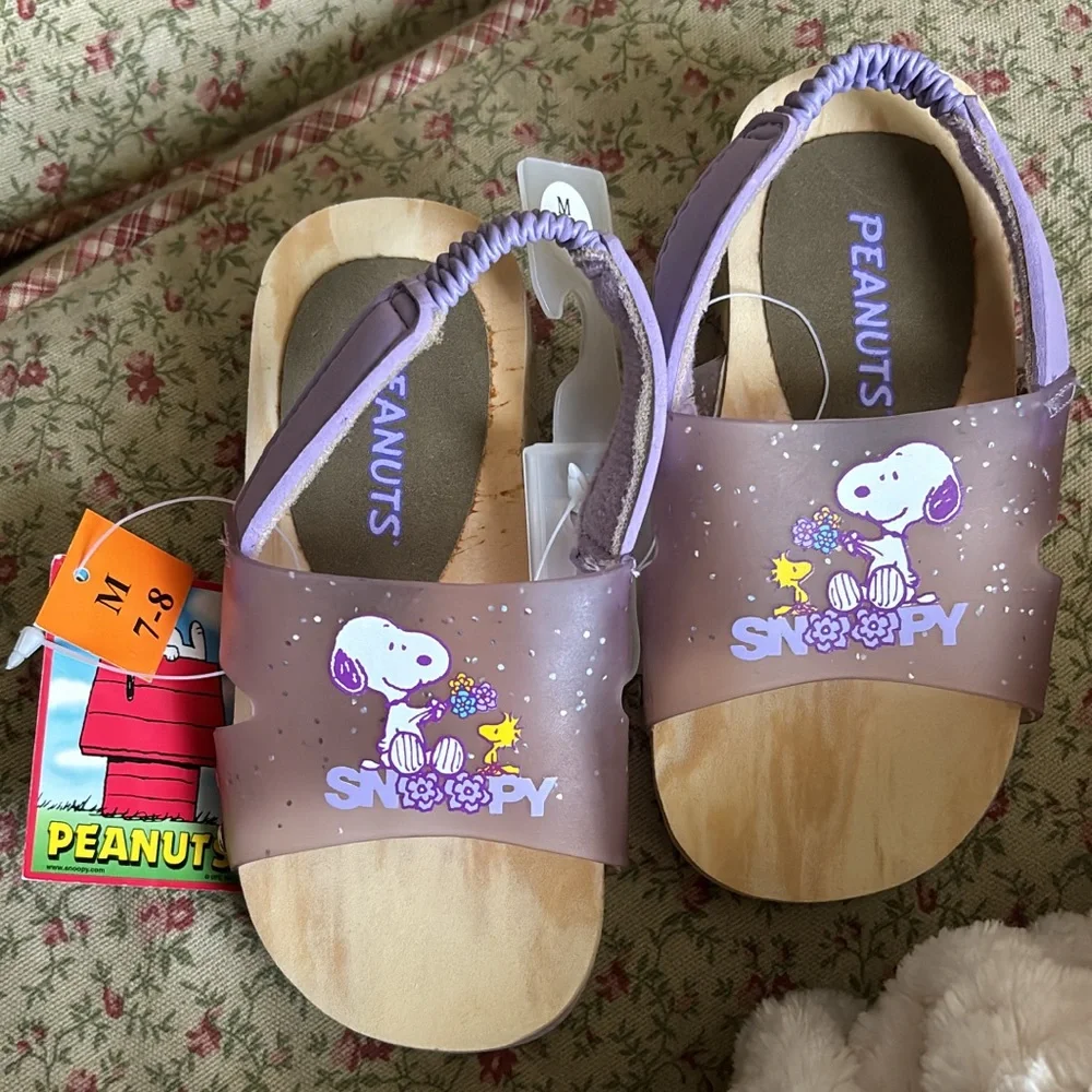 Vintage Peanuts Snoopy Kids Snoopy Sandals
